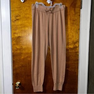 Banana Republic Women’s Size Medium Camel Sweater Joggers